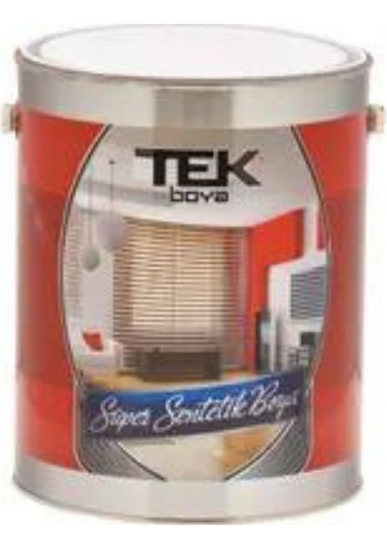 Tek Süper Lüks Sentetik Yağlı Boya Açık Gri 2,5lt