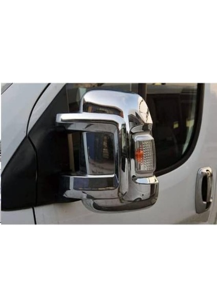 Citroen Jumper Uyumlu 2006-2024 Ayna Kapağı 2 Parça Abs Krom Kaplama
