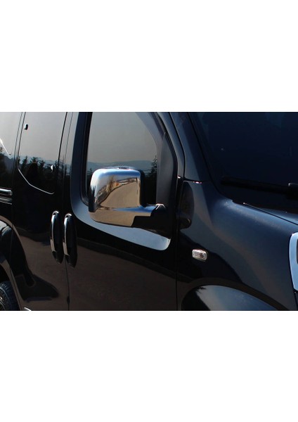 Citroen Nemo Uyumlu 2007-2016 Ayna Kapağı 2 Parça Abs Krom Kaplama