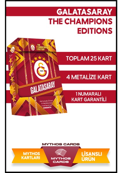 The Champions Edition: Galatasaray 2024-25 - Metal Kutu