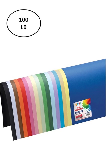 Puti 2076 Fon Kartonu 50X70 cm 100'LÜ Açık Yeşil