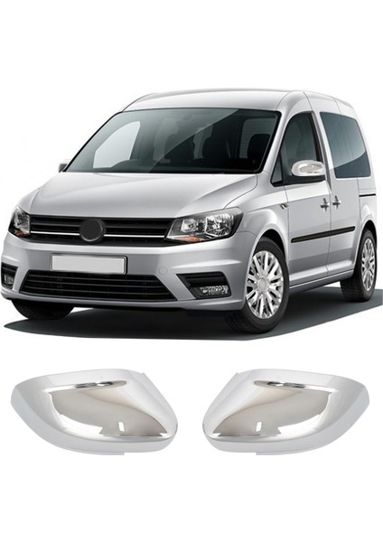 Volkswagen Caddy Uyumlu 2015 ve Üzeri Ayna Kapağı 2 Parça Abs Krom Kaplama fiyatları