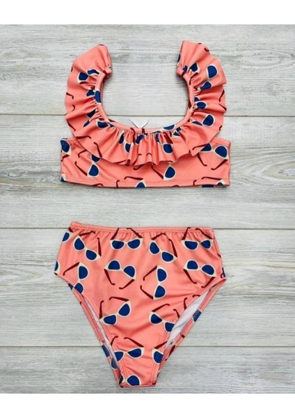 Sevimli Kız Çocuk Mayo Takımı I Çabuk Kuruyan Kumaş I Konforlu ve Esnek Yapı indirimleri