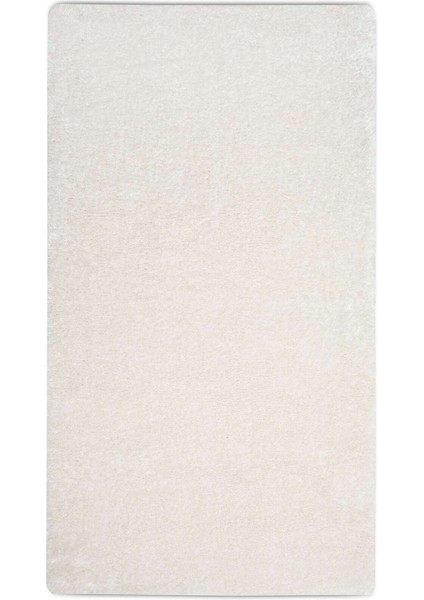 Vega Krem - Yıkanabilir Peluş Halı | Kaymaz Süet Taban