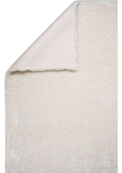 Vega Krem - Yıkanabilir Peluş Halı | Kaymaz Süet Taban