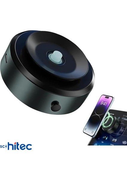 X8Q Araç Içi Vakumlu Kilitli Type-C Şarjlı Telefon Tutucu fırsatları