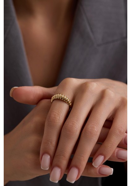 14 Ayar Isti̇ri̇dye Altın Yüzük fiyatları