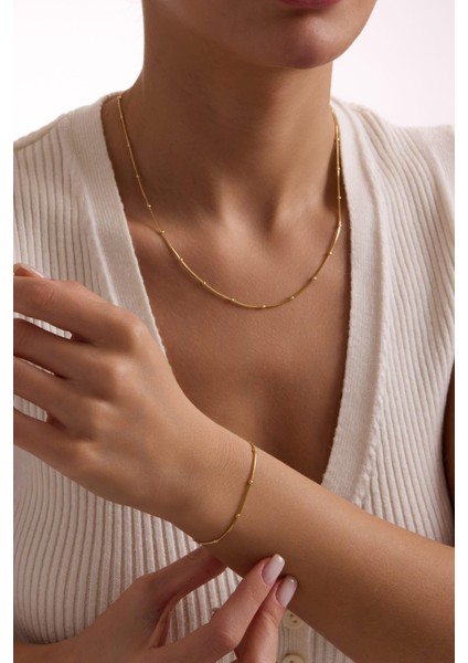 14 Ayar Top Altın Zincir Kolye (3 Mm) fırsatları