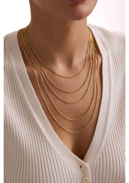 14 Ayar Top Altın Zincir Kolye (3 Mm) indirimleri