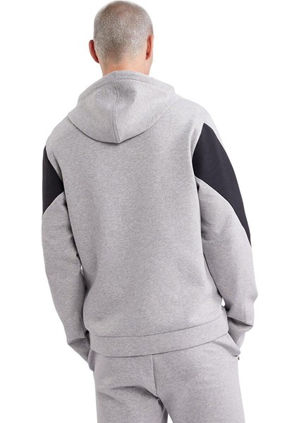 Dreamblend Full Zıp Hoodı Grı Melanj Erkek Eşofman Üstü fiyatları