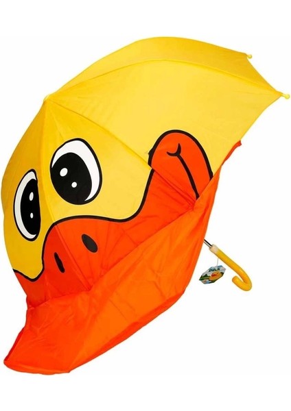 Bfs 2986 Ördek Şekilli Çocuk Şemsiyesi 45 cm -Sunman
