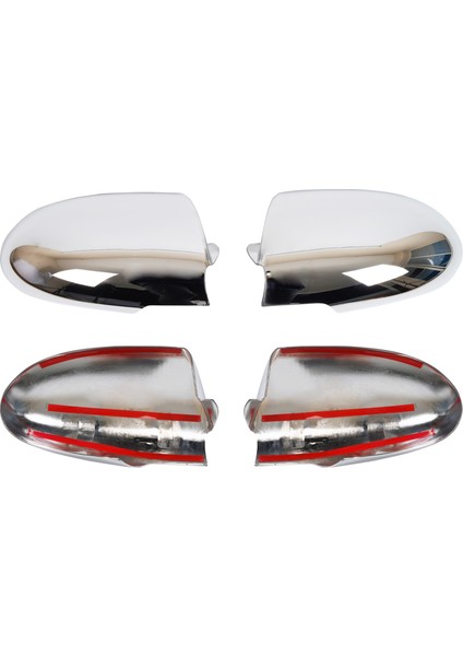 Hyundai Accent Era Uyumlu 2006-2012 Ayna Kapağı 2 Parça Abs Krom Kaplama indirimleri