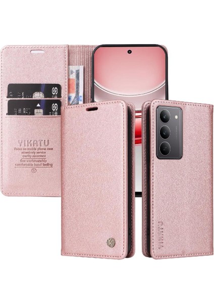 Realme C75 4g Suni Deri ve Tam Mat Tpu Için Flip Case Güçlü ve (Yurt Dışından)