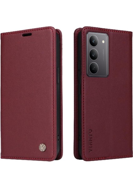 Realme C75 4g Suni Deri ve Tam Mat Tpu Için Flip Case Güçlü ve (Yurt Dışından) fırsatları