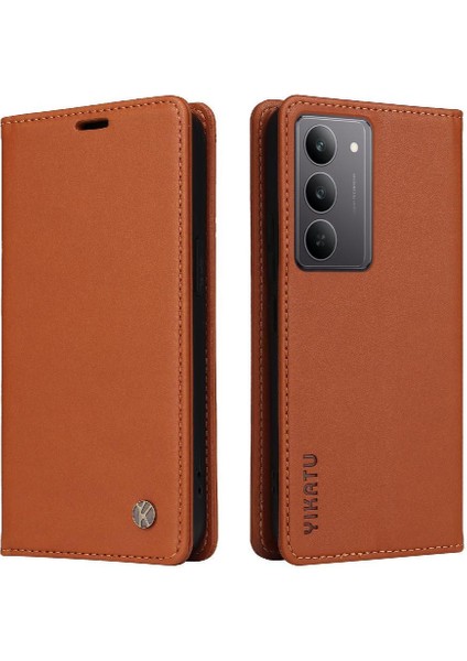 Realme C75 4g Suni Deri ve Tam Mat Tpu Için Flip Case Güçlü ve (Yurt Dışından) fiyatları