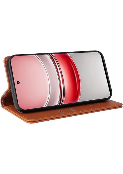Realme C75 4g Suni Deri ve Tam Mat Tpu Için Flip Case Güçlü ve (Yurt Dışından) modelleri