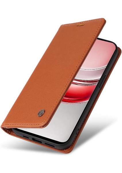 Realme C75 4g Suni Deri ve Tam Mat Tpu Için Flip Case Güçlü ve (Yurt Dışından) fırsatları