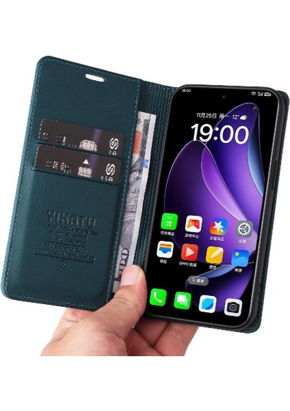 Kart Yuvaları Suni Deri ve Tam Mat Ile Oppo Reno 13 5g Için Flip Case (Yurt Dışından) fırsatları