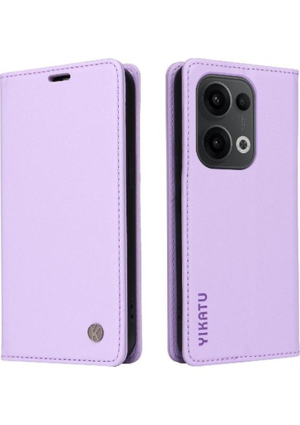 Kart Yuvaları Suni Deri ve Tam Mat Ile Oppo Reno 13 5g Için Flip Case (Yurt Dışından) fiyatları