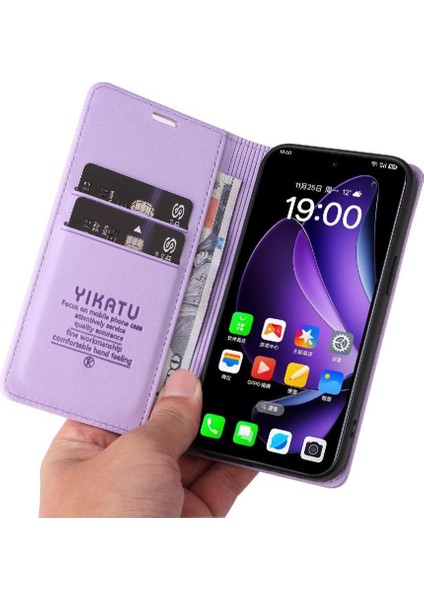 Kart Yuvaları Suni Deri ve Tam Mat Ile Oppo Reno 13 5g Için Flip Case (Yurt Dışından) indirimleri