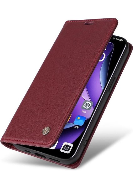 Kart Yuvaları Suni Deri ve Tam Mat Ile Oppo Reno 13 5g Için Flip Case (Yurt Dışından) modelleri