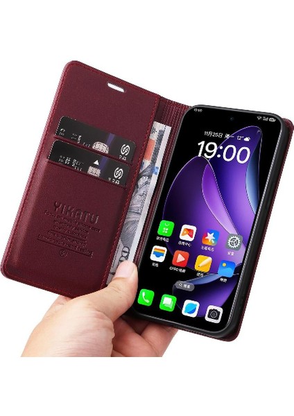 Kart Yuvaları Suni Deri ve Tam Mat Ile Oppo Reno 13 5g Için Flip Case (Yurt Dışından) fırsatları
