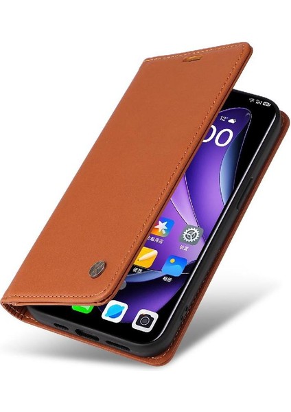 Kart Yuvaları Suni Deri ve Tam Mat Ile Oppo Reno 13 5g Için Flip Case (Yurt Dışından) fiyatları