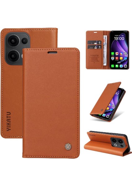 Kart Yuvaları Suni Deri ve Tam Mat Ile Oppo Reno 13 5g Için Flip Case (Yurt Dışından) indirimleri