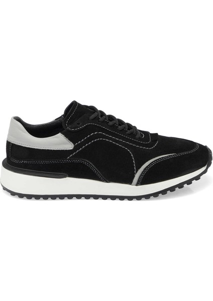 Siyah Hakiki Süet Deri Erkek Sneaker - E24I1AY56709-A01 modelleri