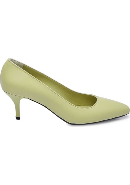 Yeşil Hakiki Deri Kadın Stiletto - K24S1AY67737-S1X modelleri