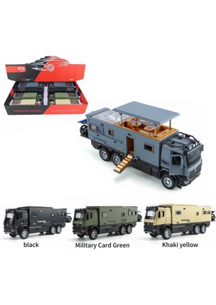 Nessiworld XHD-B3217 -Vardem Çek Bırak Işıklı ve Sesli Model Motorlu Karavan 1:24
