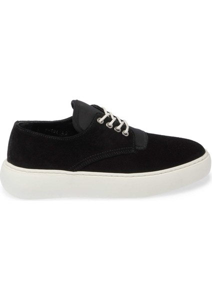 Siyah Hakiki Süet Deri Erkek Sneaker - E24I1AY56711-A01 modelleri