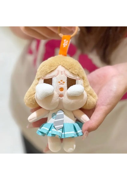Yeni Crybaby × Uçan Küçük Polis Peluş Peluş Anahtar Kolye Kawaii Karikatür Sevimli Peluş Bebek Sırt Çantası Kolye Oyuncakları Kadın Hediyeler Renk: C (Yurt Dışından)