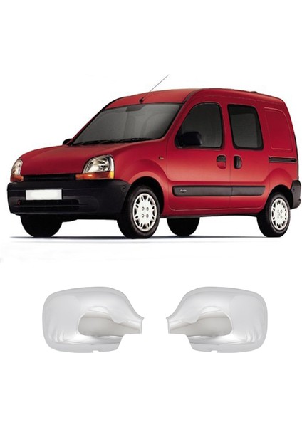 Renault Kangoo Uyumlu 1998-2007 Ayna Kapağı 2 Parça Abs Krom Kaplama