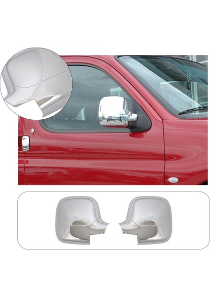 Citroen Berlingo Uyumlu 1996-2008 Ayna Kapağı 2 Parça Abs Krom Kaplama fiyatları