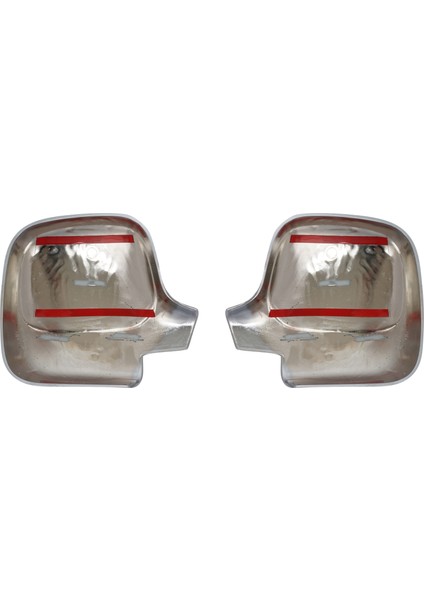 Citroen Berlingo Uyumlu 1996-2008 Ayna Kapağı 2 Parça Abs Krom Kaplama