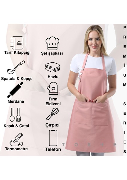 Boyun Ayarlı, Su Geçirmez, Cepli Şef, Aşçı, Mutfak Önlüğü , Cafe, Barista, Kuaför, Ressam ve Çiçekçi Önlükleri modelleri
