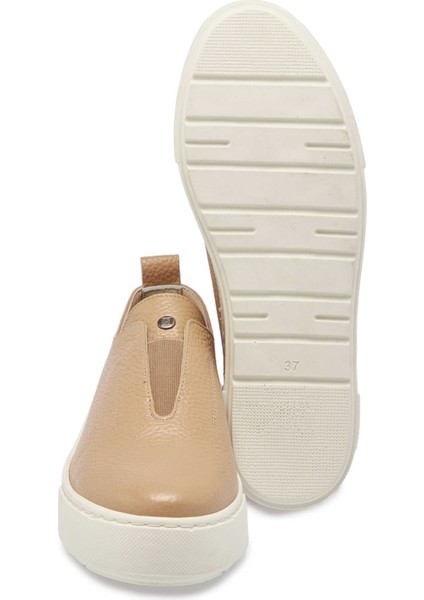 Nude Hakiki Deri Kadın Sneaker - K24S1AY67574-Q9J fırsatları