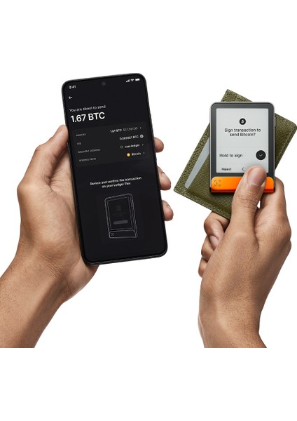 Flex Turuncu Kripto Donanım Cüzdanı + Kurtarma Anahtarı fırsatları
