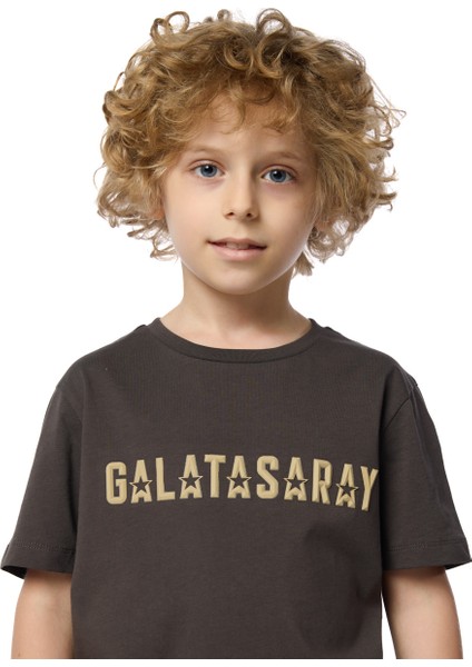 Galatasaray 5 Yıldız Detaylı Çocuk T-Shirt C251399 modelleri