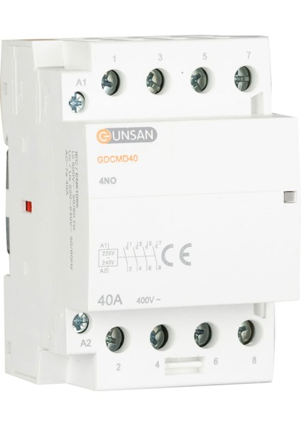 Valta Modüler Kontaktör 40A 4 Kutup 4no