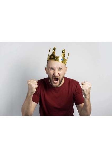 Bfs Plastik Kral Tacı Altın Renk Yetişkin Boy 55 cm fiyatları