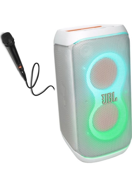 Partybox Club120 Beyaz Bluetooth Hoparlör Ve Partybox Mikrofon