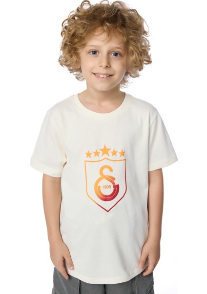 Galatasaray Kalkan Degrade 5 Yıldız Çocuk T-Shirt C251396 modelleri