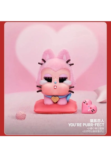 Yeni Orijinal Crybaby For Love Serisi Figürin Kutu Süsü Gizem Kutusu Sevimli Anime Bebek Toplama Modeli Oyuncak Hediye Renk: You Purr Fect (Yurt Dışından)