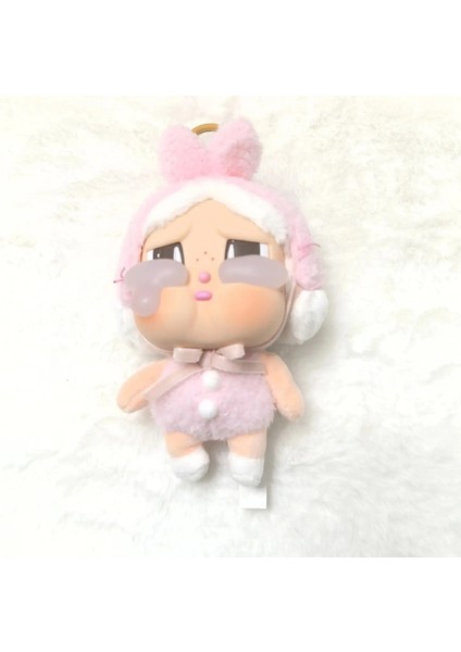 2025 Yeni Orijinal Crybaby Crying Again Serisi Kutu Figürleri Vinil Yüz Bebek Kravat Kolye Keychain Gizem Kutusu Oyuncak Hediye Renk: Ağlayan Tavşan (Yurt Dışından)