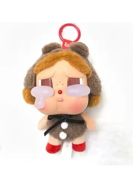 2025 Yeni Orijinal Crybaby Crying Again Seri Serisi Kutu Figürleri Vinil Yüz Bebek Crybaby Kolye Keychain Gizem Kutusu Oyuncak Hediye Renk: Yeşil (Yurt Dışından)