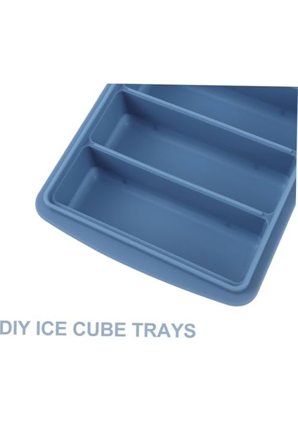 1 Adet 6 Izgaralar Silikon Ice Cube Maker Buz Küp Kalıp Buz Küpü Gıda Saklama Kutusu (Yurt Dışından) fırsatları