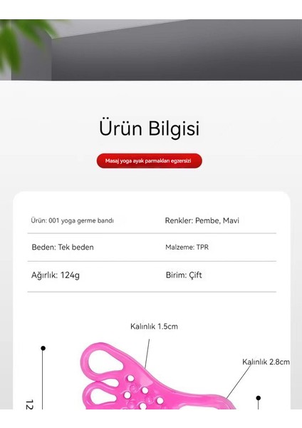 Ayak Masajı Fitness Kas Gevşeme Tendonu (Yurt Dışından) modelleri