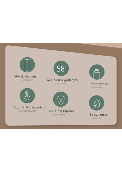 Akıllı Termos Bardak 316 Paslanmaz Çelik Çay Ayırma Çay Bardağı (Yurt Dışından) indirimleri